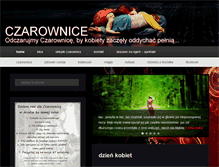 Tablet Screenshot of czarownice.com